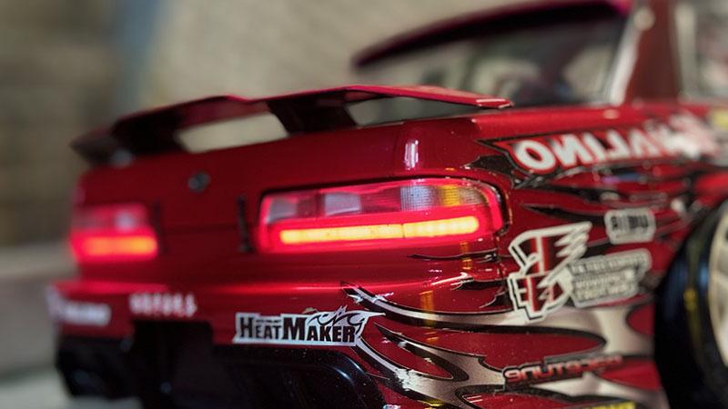 NISSAN S13 SILVIA EAGLE WING AND SQUARE HEADLIGHT BUCKETS [ADDICTION] AD-HB16W