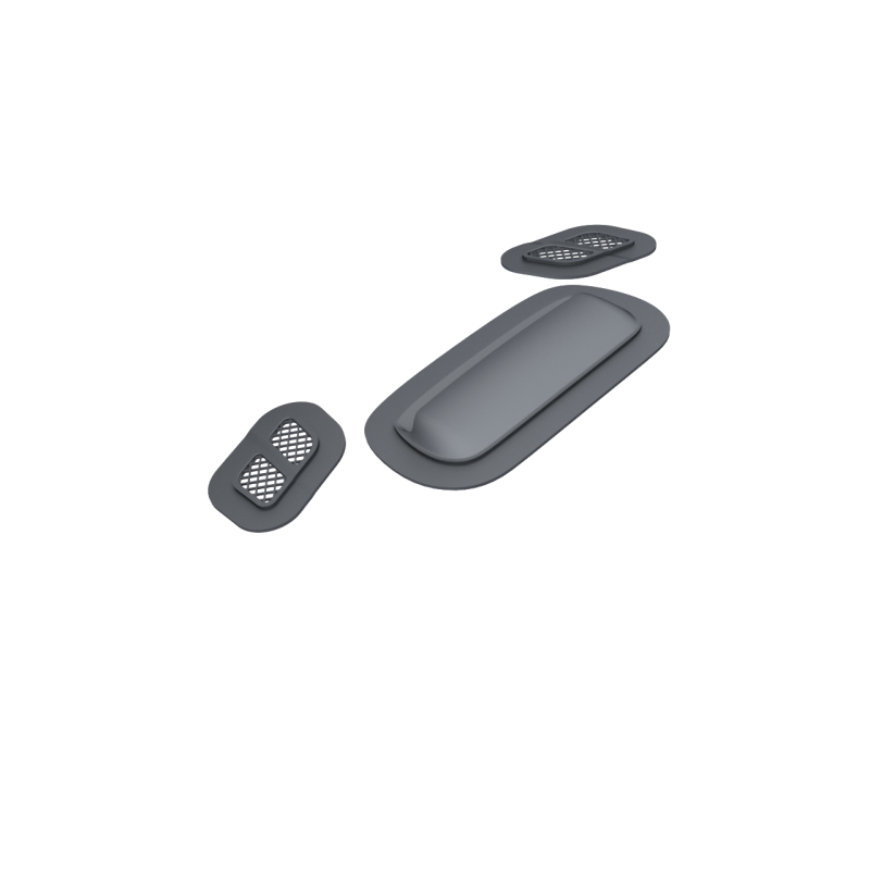 24krc Subaru WRX STi Hood air intake