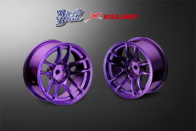 BuzzBreak R-SPEC Valino N820S Wheel 26mm Chrom Purple 7mm