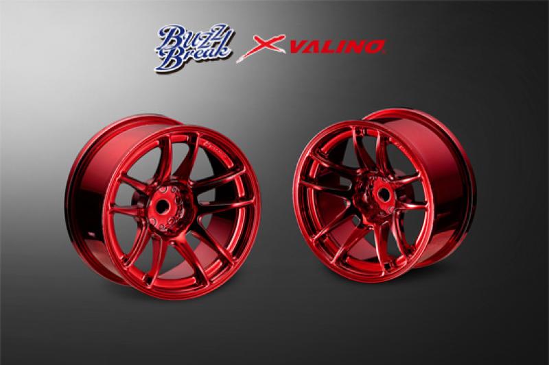 BuzzBreak R-SPEC Valino N820S Wheel 26mm Chrom Red 7mm