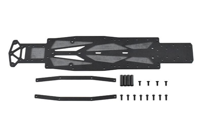ReveD RDX Black FRP Main Chassis & Side Deck Set