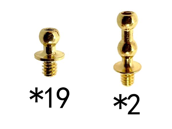 DriftArt Golden Ball heads set （1902）
