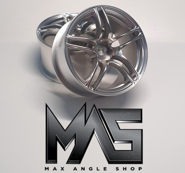 Yokohama AVS Model T5 matt silver offset 3