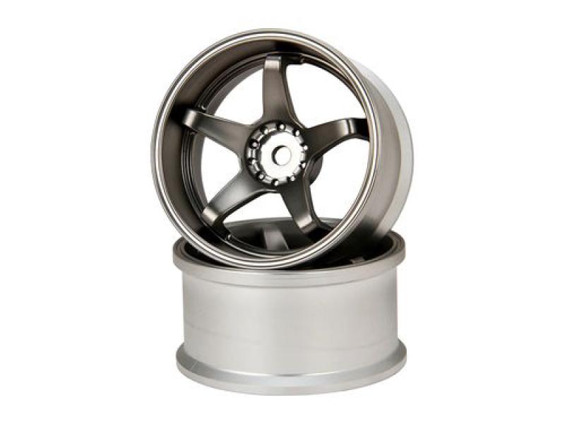 HAYATE N-Type Drift Wheel /+6/Titan Silver