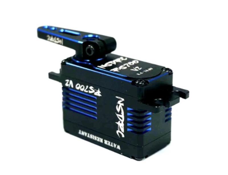 RS700 V2 Special Edition Blue Servo & Horn