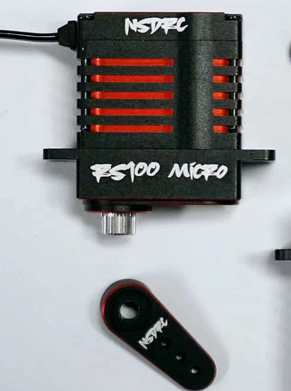 RS100 Servo & Horn Special Edition Red
