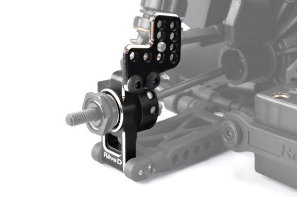 Alu. Rear Hub Carrier Set for RWD Drift Shiny Edge