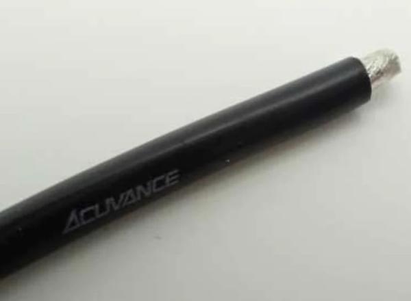Acuvance 12 AWG Silikonkabel Schwarz