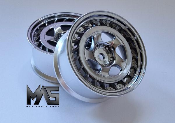 SSR Formula AERO spoke wheel offset 6&8  chrome