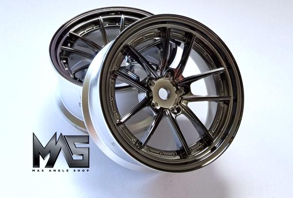 SSR REINER TYPE 10S WHEEL offset 6/8 Black Chrome