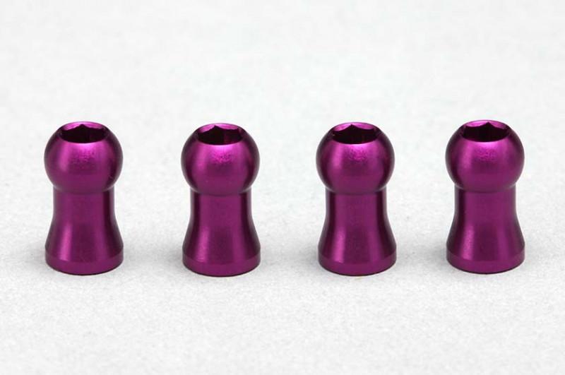 YOKOMO – SLF BIG BORE SHOCK MOUNTING BALL – (PURPLE)