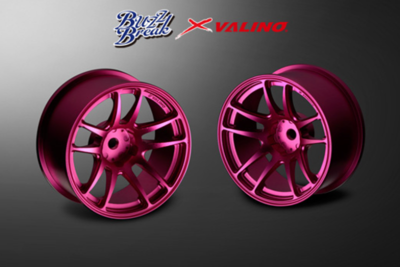 BuzzBreak Valino N820S Aluminum Wheel Pink