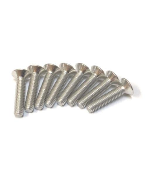 RDX S-LINE 7075 Schraubenset silber