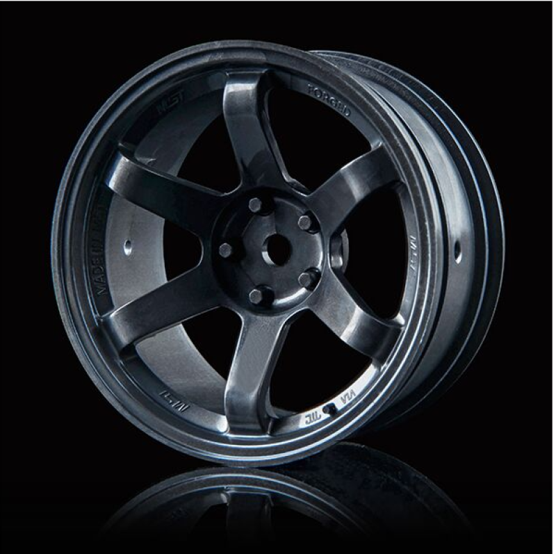 MST Felgen Drift TE37 high traction (Offset 5/7) 2stk.GunMetal