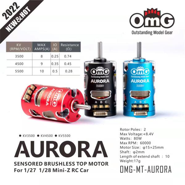 RC OMG Aurora S2 Micro brushless motor 5500kv