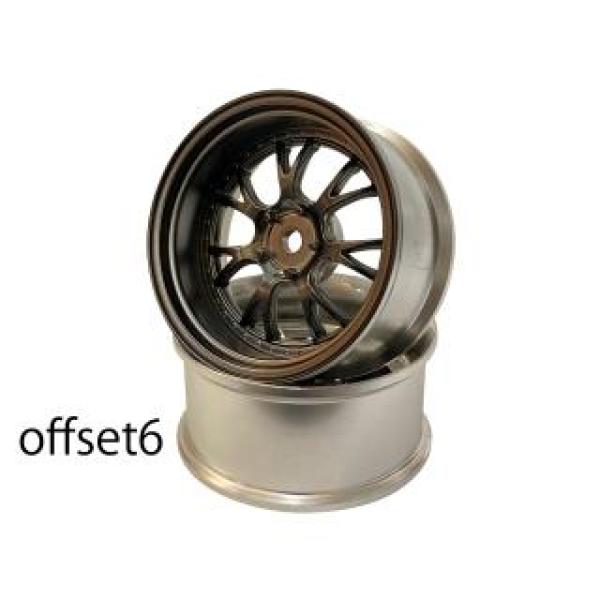 SSR Professor MS3 wheel offset 6&8 matt Gunmetal