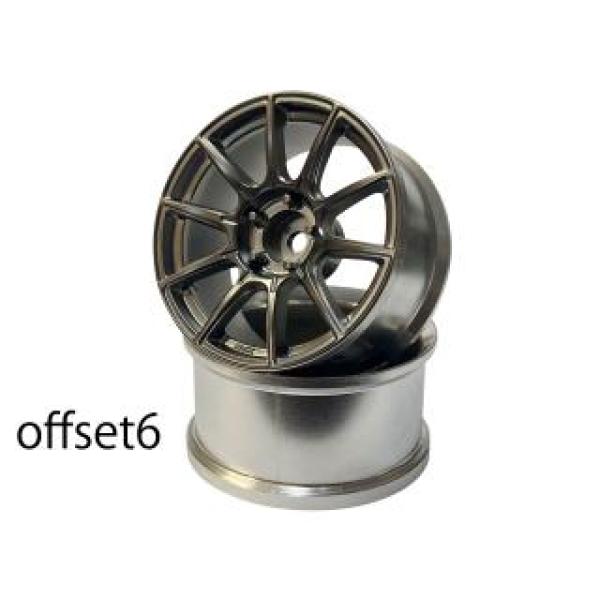 SSR GT GTX01 wheel offset 6&8 matt Gunmetal