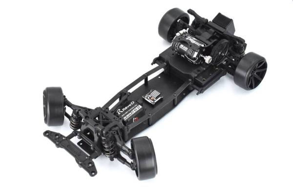 ReveD RDX Black FRP Main Chassis ＆ Side Deck Set