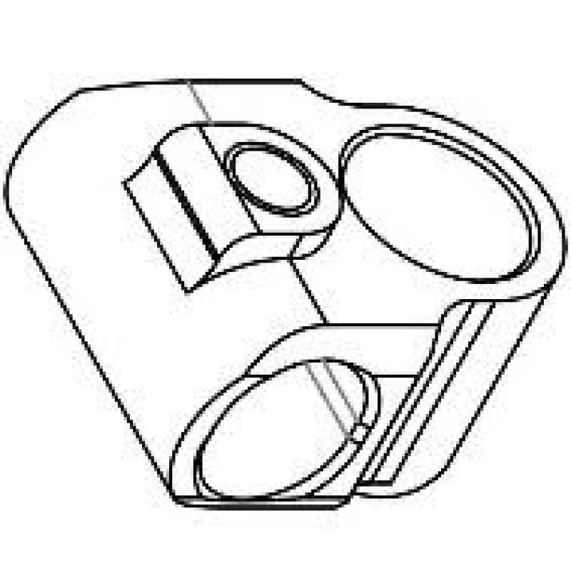 Axon TC10/3 ALU CASTER BLOCK 1pcs.