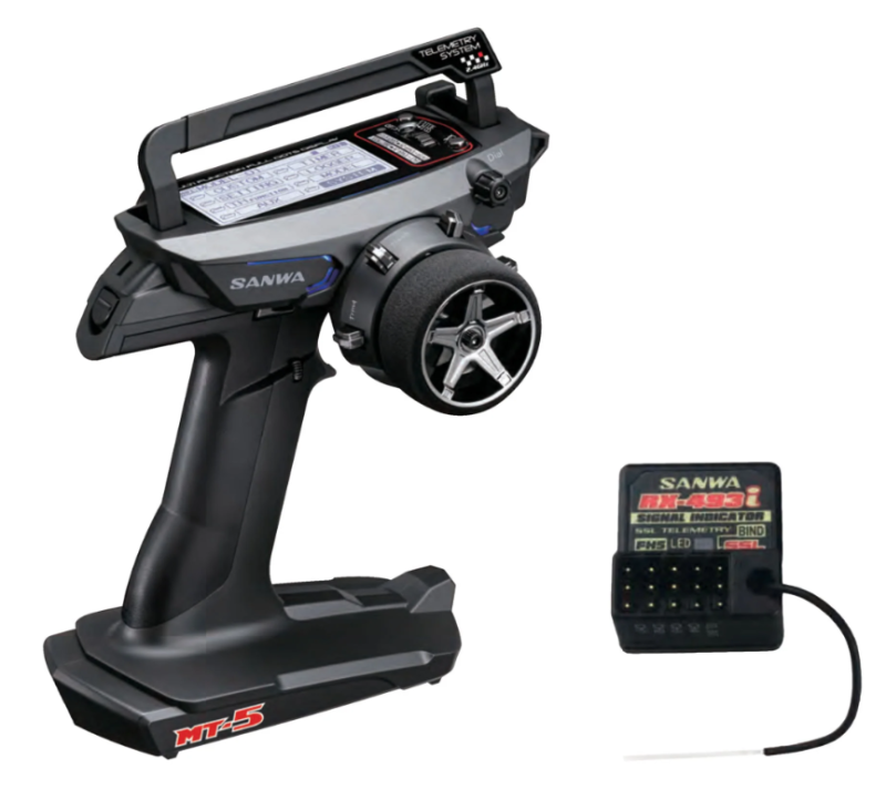 Sanwa MT-5 Radio + RX-493i Receiver