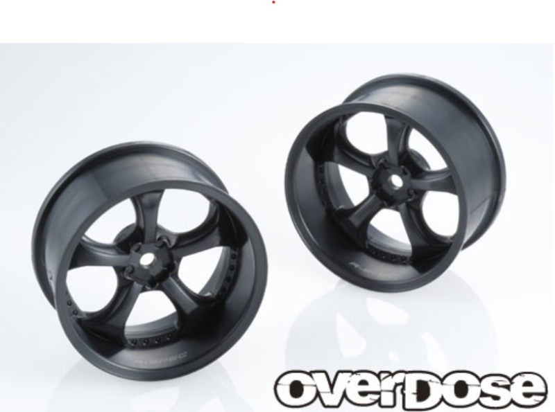Overdose RY Wheel R-Spec Work VS KF (Schwarz/Offset 7mm)