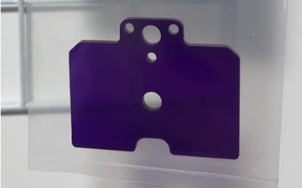 Team AD Elektronikplatte Purple