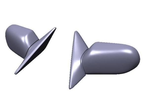 24krc RX7 FC Sports Side Mirrors