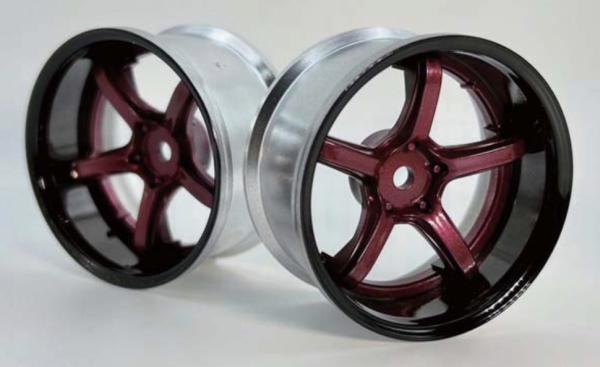 LAB WORK EMOTION T5R 2P RAD DEEP CONCAVE 6/8 Black candy red