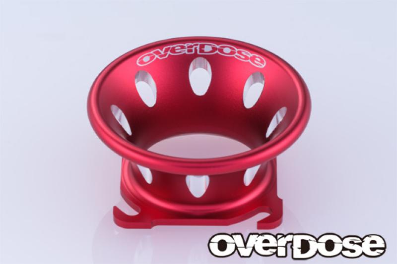 Overdose Aluminum Funnel (30x30mm/Red)