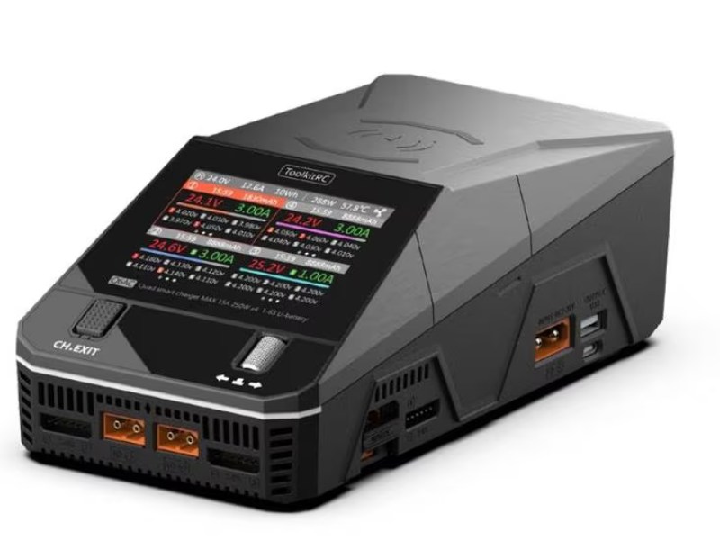 ToolkitRC Quad-Ladegerät Q6AC 1-6S, 400W