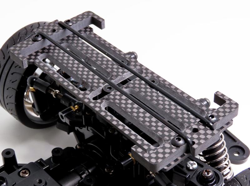 WRAP-UP Next 0746-FD - Adjustable Carbon Battery Holder Set