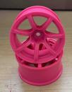 Overdose Work Emotion T7R R-Spec Wheels 7mm - Neon Pink