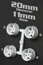 DS Racing Rim White 11mm wide