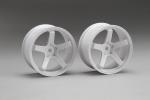 r31house Shibata Wheel F23 Offset 5/7 White high traction